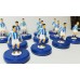 Subbuteo Andrew Table Soccer Greece Olympic Football Team Antwerp 1920 on Classic Hasbro Bases